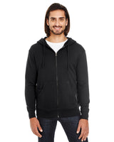 Unisex Triblend French Terry Full-Zip