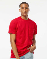 Tultex® Heavyweight Jersey Pocket Crew Neck Short SleeveT-Shirt