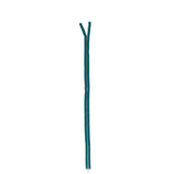 Jade and Silver Metal Two-Way Zipper - 36"
