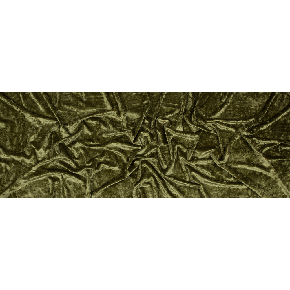 Crushed Velour - Woodbine Green - Auguste Collection