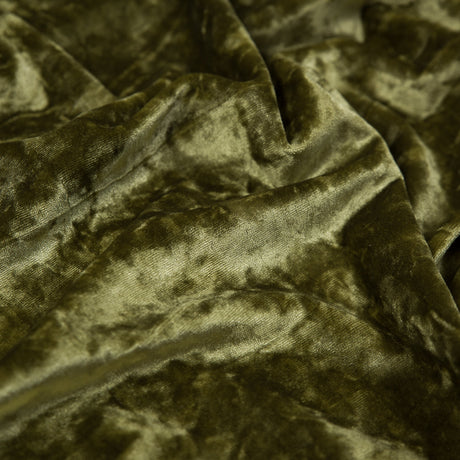 Crushed Velour - Woodbine Green - Auguste Collection