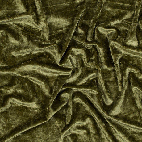 Crushed Velour - Woodbine Green - Auguste Collection