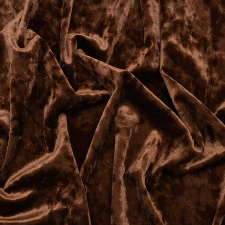 Crushed Velour - Adobe Brown - Auguste Collection