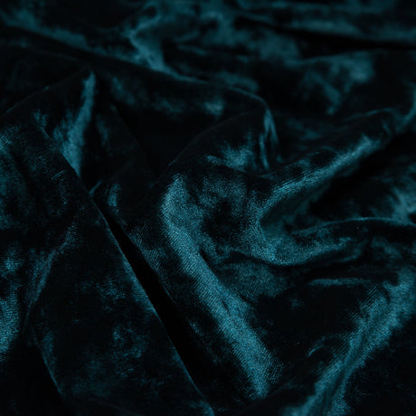 Crushed Velour - Pacific Blue - Auguste Collection