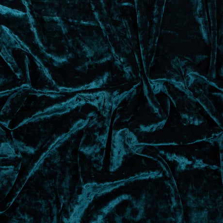Crushed Velour - Pacific Blue - Auguste Collection