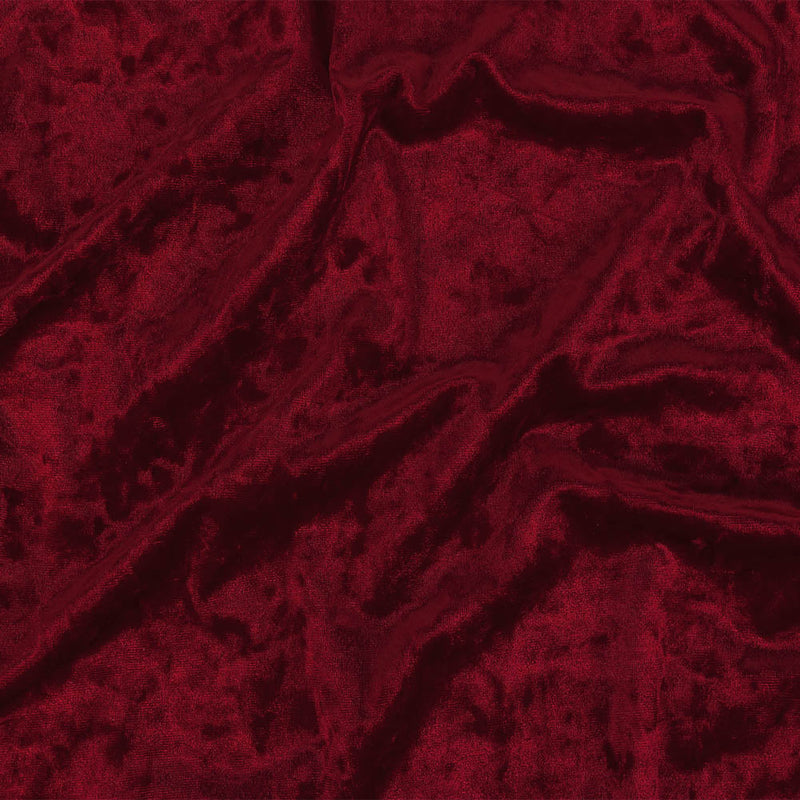Crushed Velour - Deep Claret - Auguste Collection