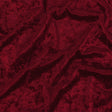 Crushed Velour - Deep Claret - Auguste Collection
