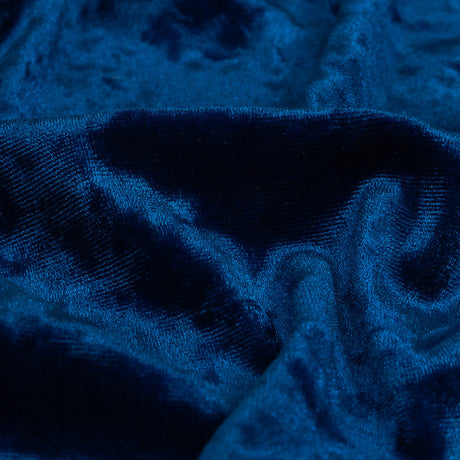Crushed Velour - Estate Blue - Auguste Collection