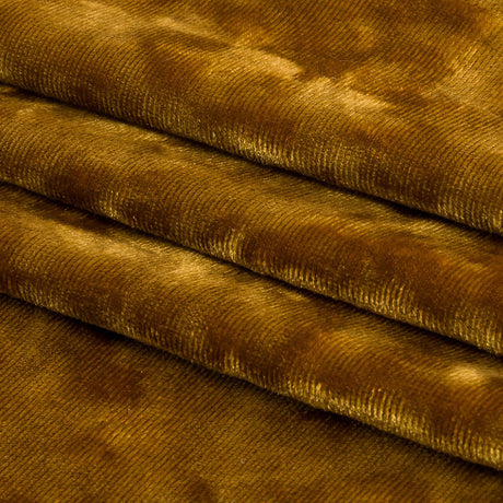 Crushed Velour - Curry Gold - Auguste Collection