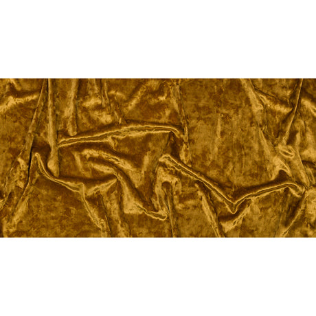 Crushed Velour - Curry Gold - Auguste Collection