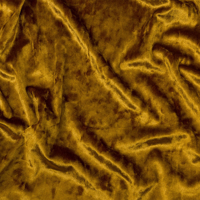 Crushed Velour - Curry Gold - Auguste Collection