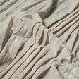 Pleated Velour - Vanilla Ice - Tver Collection