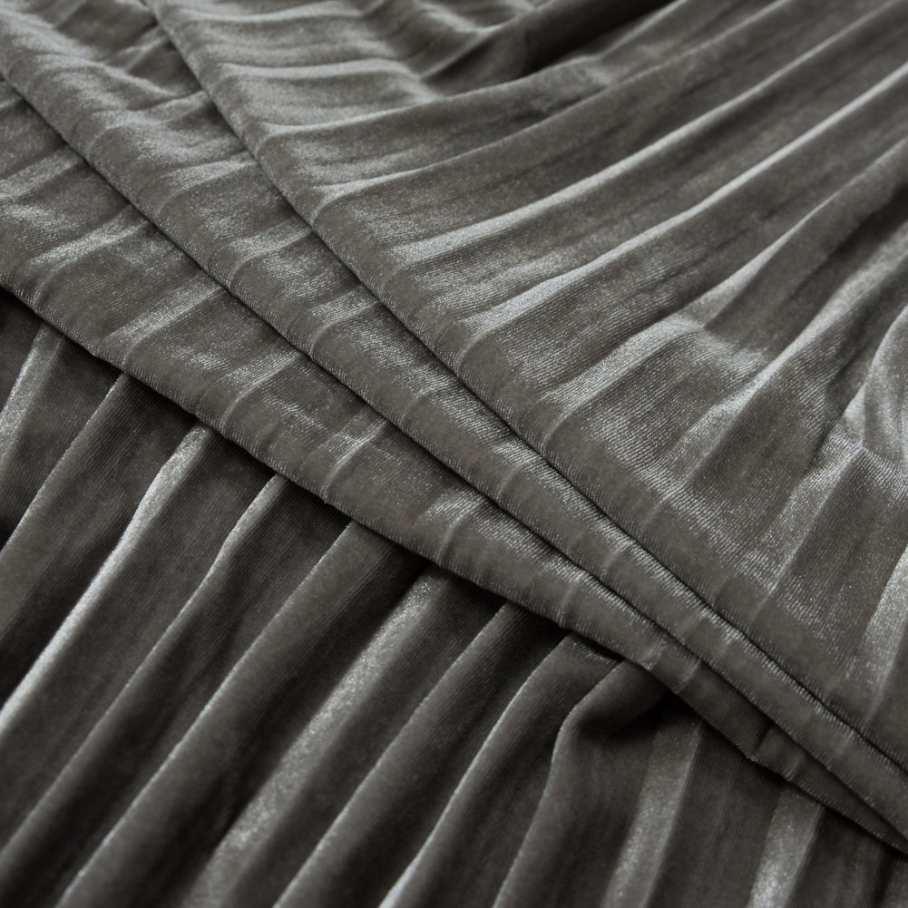 Pleated Velour - Gray Violet - Tver Collection