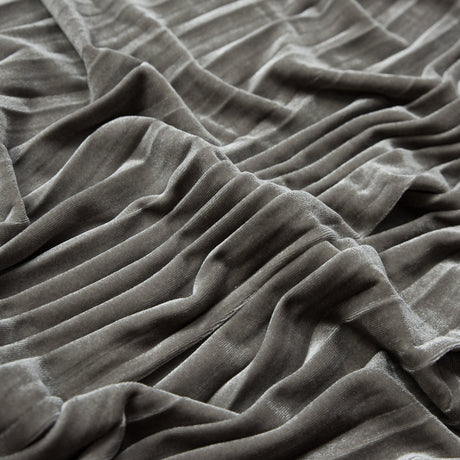 Pleated Velour - Gray Violet - Tver Collection