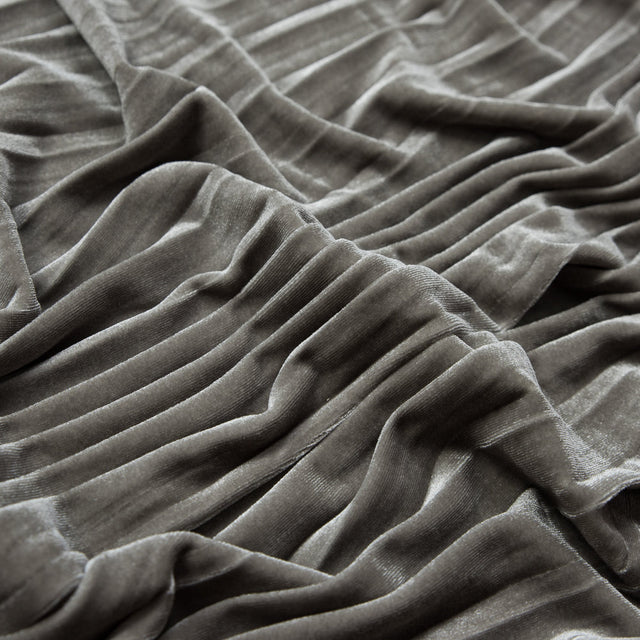 Pleated Velour - Gray Violet - Tver Collection