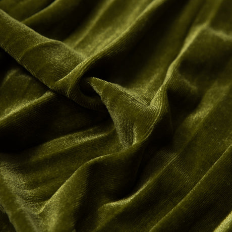 Pleated Velour - Woodbine - Tver Collection