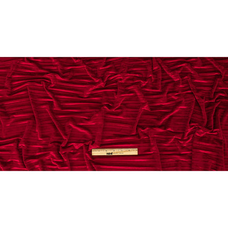 Pleated Velour - Ski Patrol - Tver Collection