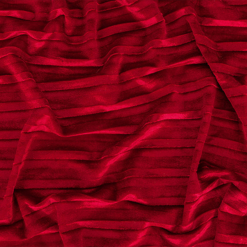 Pleated Velour - Ski Patrol - Tver Collection