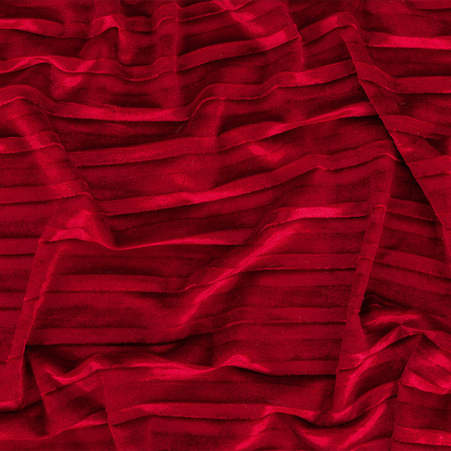 Pleated Velour - Ski Patrol - Tver Collection