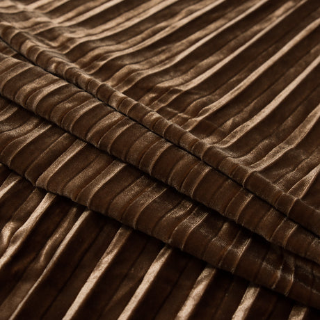 Pleated Velour - Curry Gold - Tver Collection