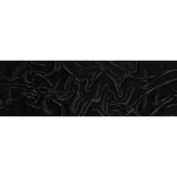 Wavy Crinkled Velour - Black - Yvonne Collection