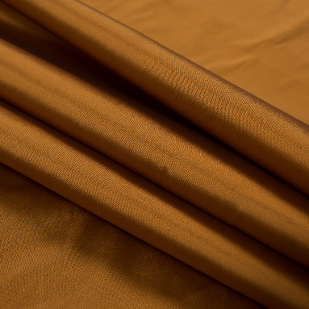 Polyester Taffeta - Plain Dyed Apricot Orange - Bellamy Collection