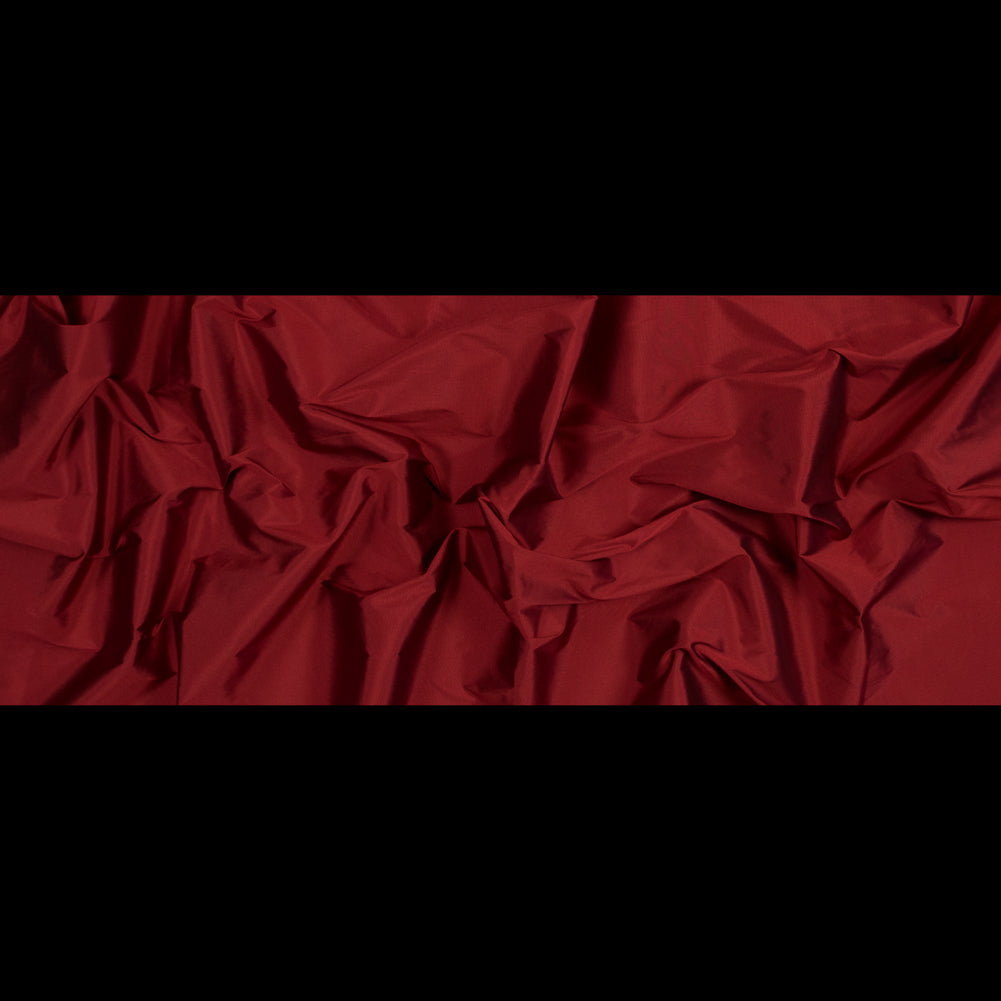 Polyester Taffeta - Plain Dyed Tango Red - Bellamy Collection