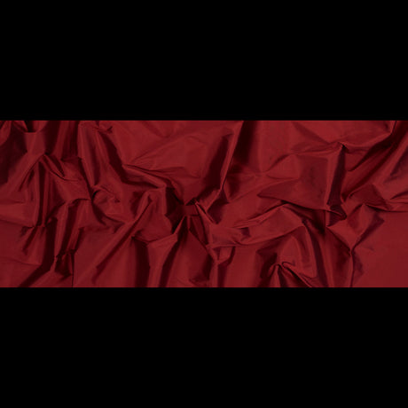 Polyester Taffeta - Plain Dyed Tango Red - Bellamy Collection
