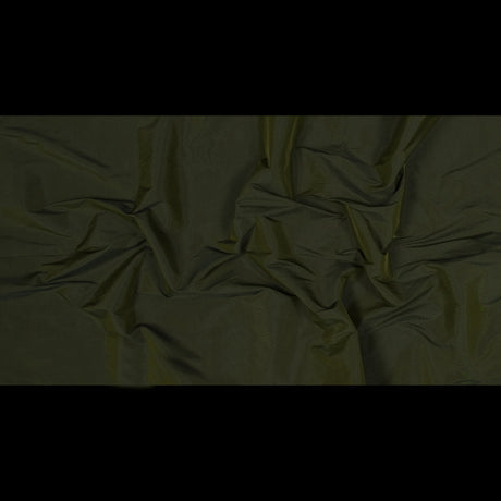 Polyester Taffeta - Plain Dyed Olive - Bellamy Collection