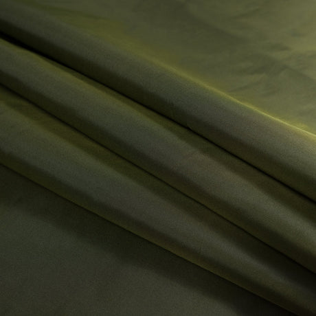 Polyester Taffeta - Plain Dyed Olive - Bellamy Collection