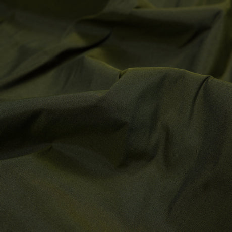 Polyester Taffeta - Plain Dyed Olive - Bellamy Collection