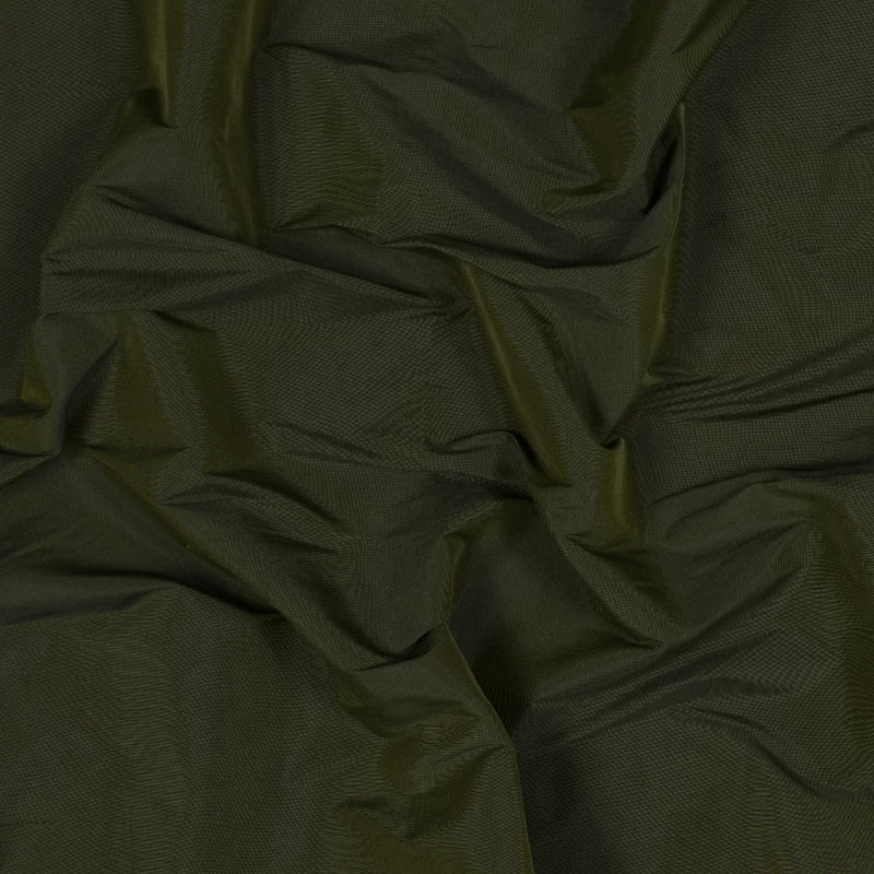 Polyester Taffeta - Plain Dyed Olive - Bellamy Collection