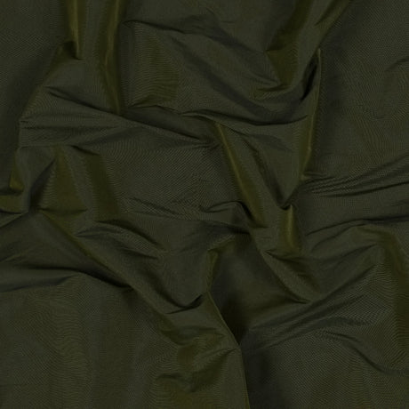 Polyester Taffeta - Plain Dyed Olive - Bellamy Collection