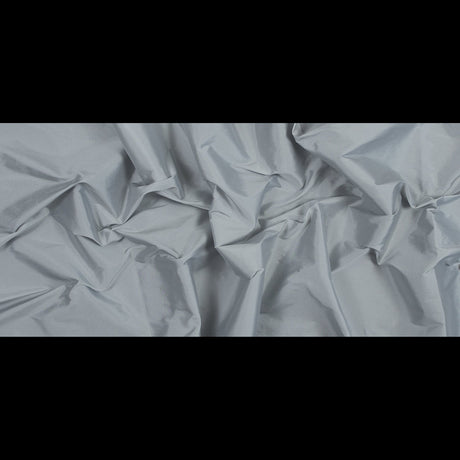 Polyester Taffeta - Plain Dyed Silver - Bellamy Collection