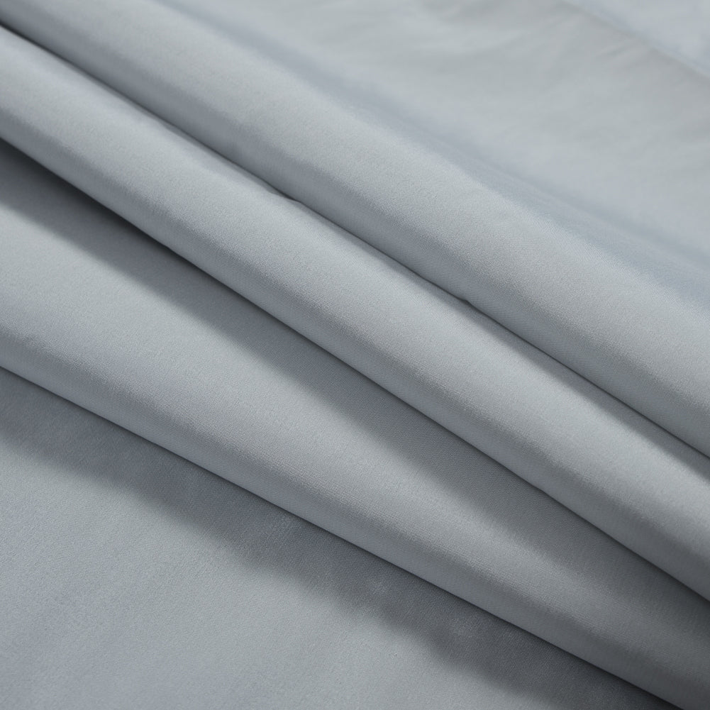 Polyester Taffeta - Plain Dyed Silver - Bellamy Collection