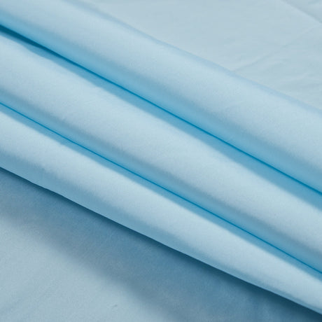 Polyester Taffeta - Plain Dyed Pale Blue - Bellamy Collection