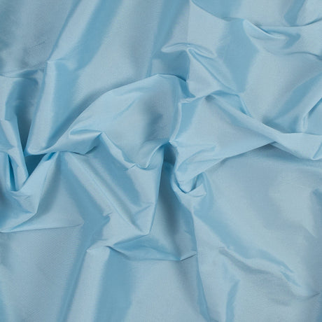 Polyester Taffeta - Plain Dyed Pale Blue - Bellamy Collection