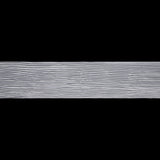 Pleated Stretch Satin - White - Andreas Collection