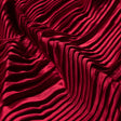 Pleated Stretch Satin - Red - Andreas Collection