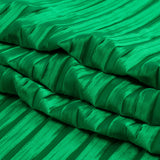 Pleated Stretch Satin - Kelly Green - Andreas Collection