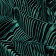 Pleated Stretch Satin - Emerald Green - Andreas Collection