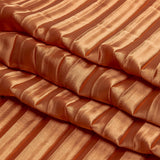 Pleated Stretch Satin - Creamsicle - Andreas Collection