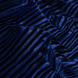 Pleated Stretch Satin - Royal Blue - Andreas Collection