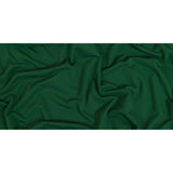 Fleece-Backed Stretch Cotton Knit - Forest Green - Cecil Collection