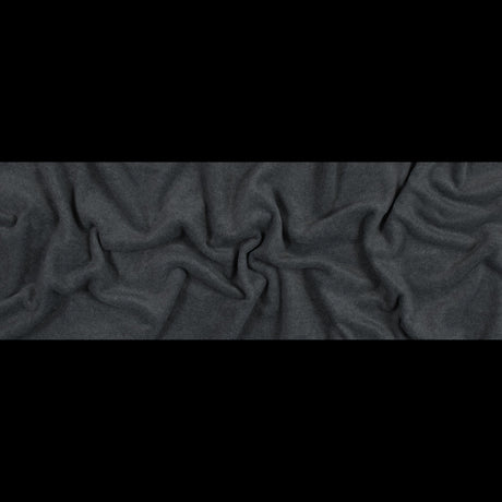 No-Pill Polyester Fleece - Charcoal Heather - Shropshire Collection