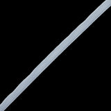 Single Faced Velvet Ribbon Made in Italy - 1/4" - White - Sabine Collection