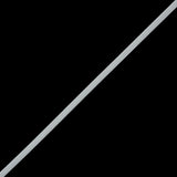 Single Faced Velvet Ribbon Made in Italy - 1/4" - Off-White - Sabine Collection