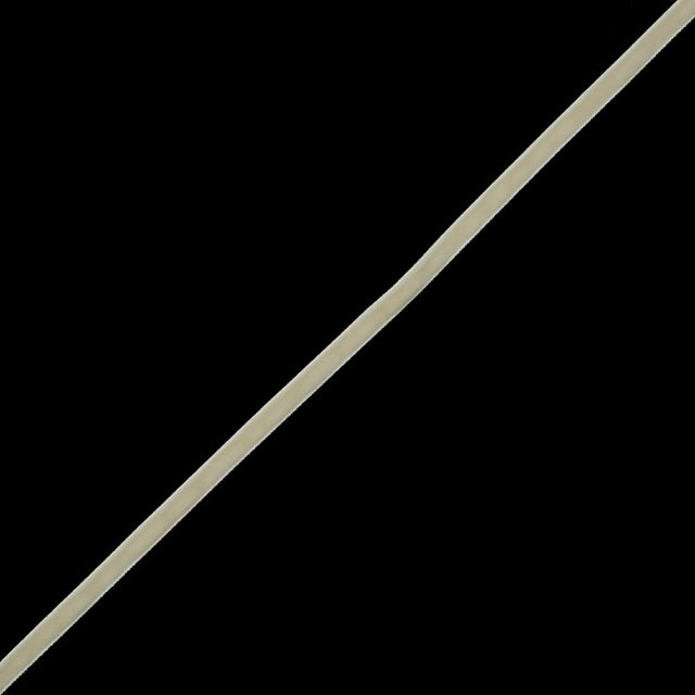 Single Faced Velvet Ribbon Made in Italy - 1/4" - Ivory - Sabine Collection