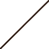 Single Faced Velvet Ribbon Made in Italy - 1/4" - Light Brown - Sabine Collection