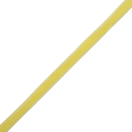Single Faced Velvet Ribbon Made in Italy - 1/4" - Yellow - Sabine Collection